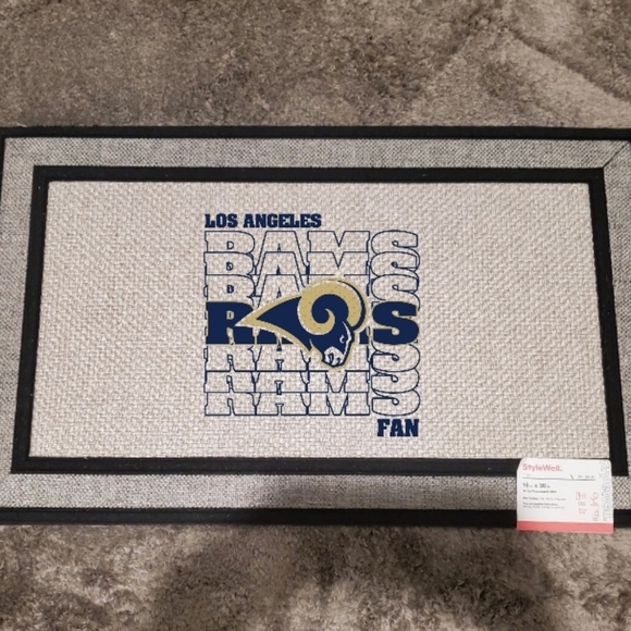 Rams Fan doormat
